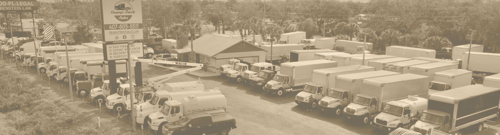 Orange Truck Sales truck lot