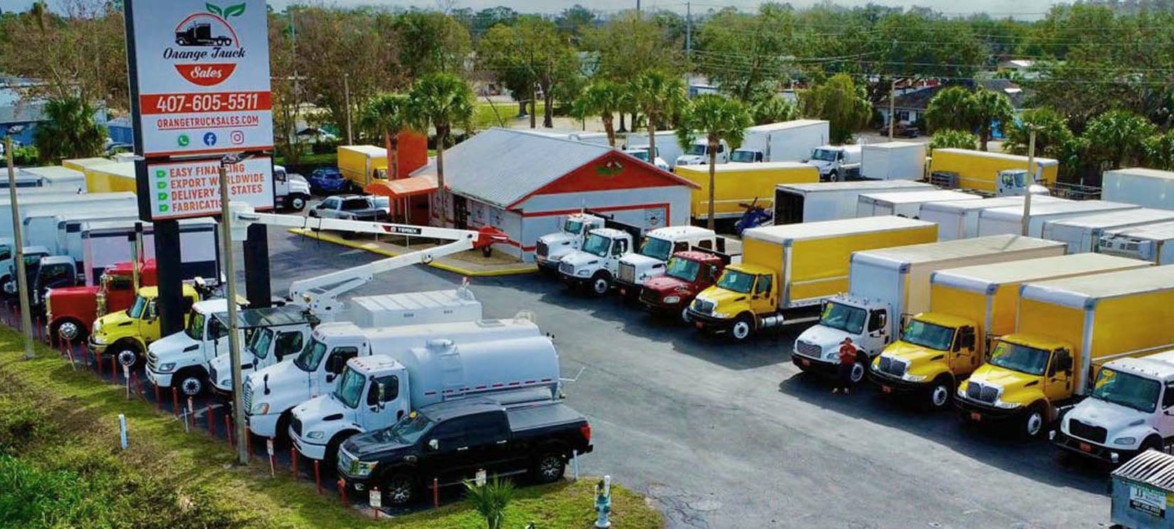 Orange Truck Sales Truck Lot